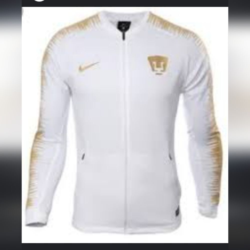Nike Pumas Authentic Jacket Full Zipper Side Pockets Men's Size S